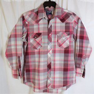 Men's Wrangler / Western Style / Long Sleeve Shirt